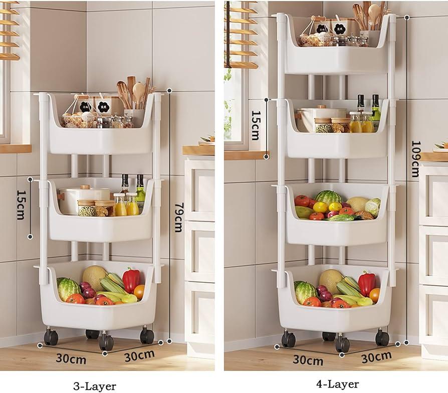 Effective Use of Vertical Space in Kitchen Storage